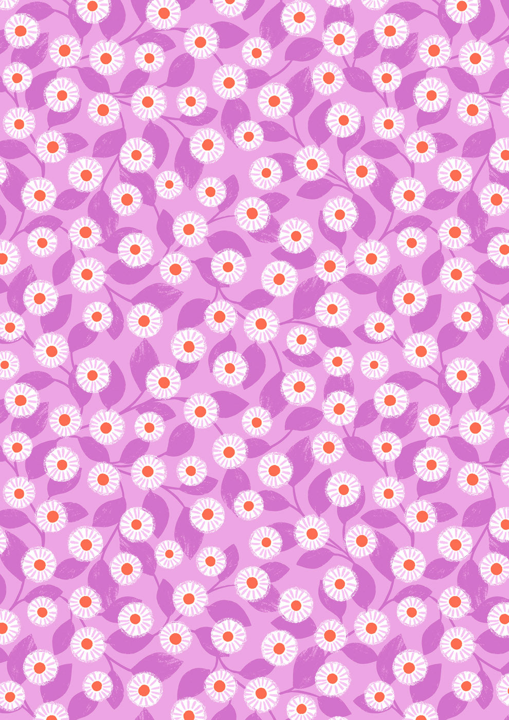 Creative Landscapes - Mountains and Shores - Wild Daisy - Pinky Purple - L27B