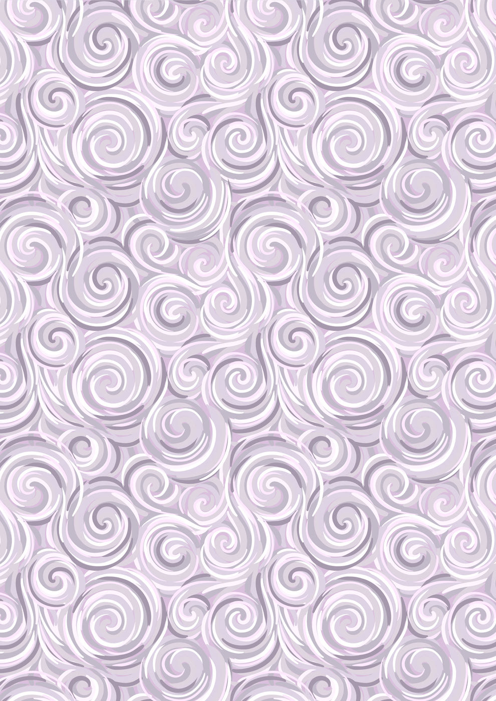Where The Sky Dances - Northern Lights Swirl - Lilac - L67A