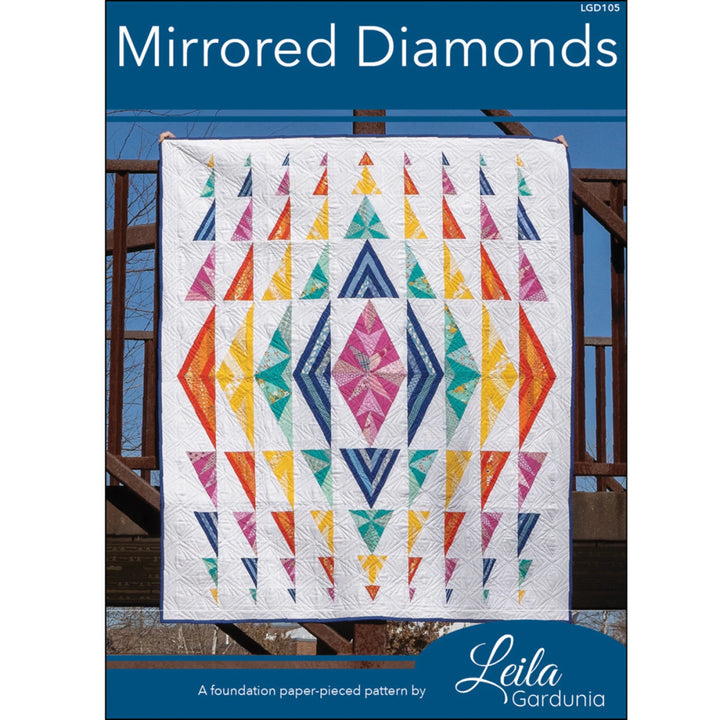 Mirrored Diamonds Pattern - Leila Gardunia Design