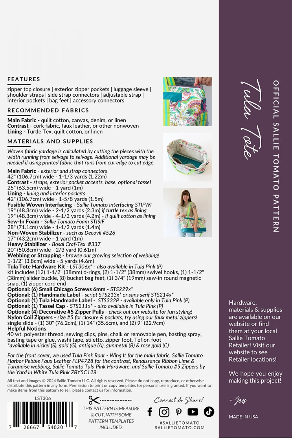 Tula Tote - Sallie Tomato