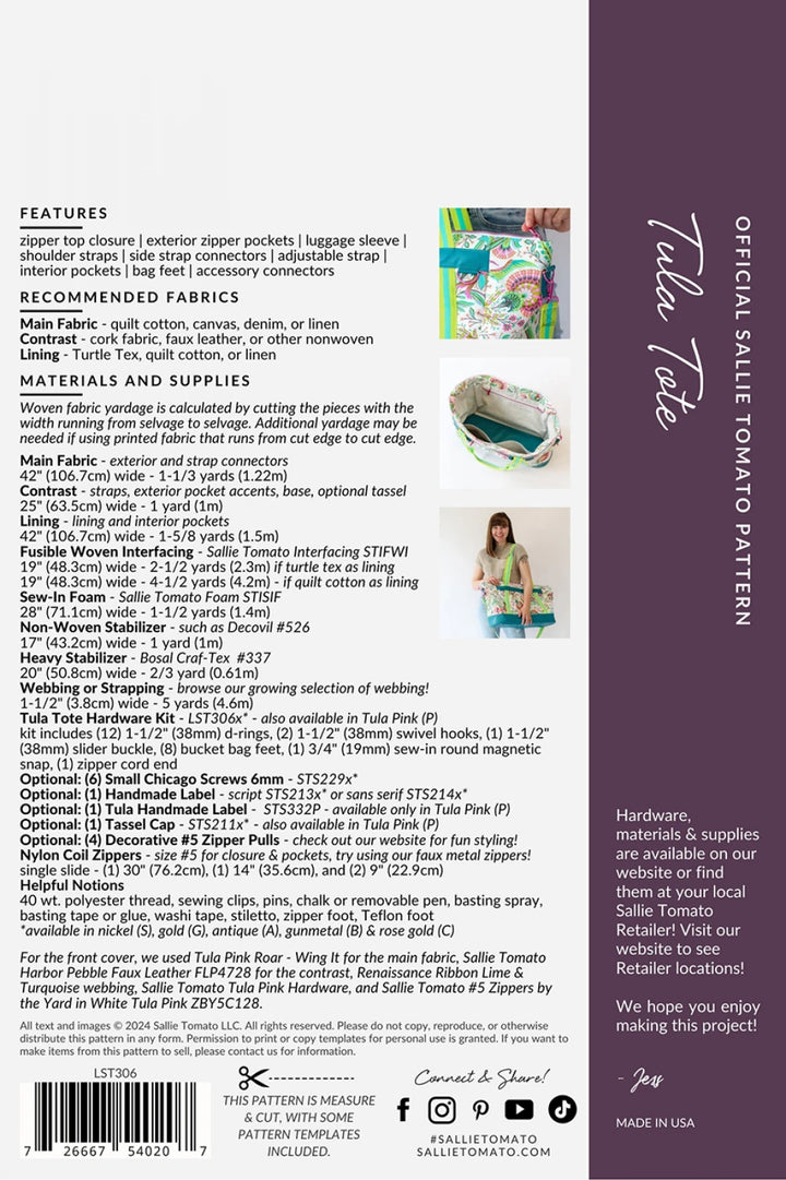 Tula Tote - Sallie Tomato