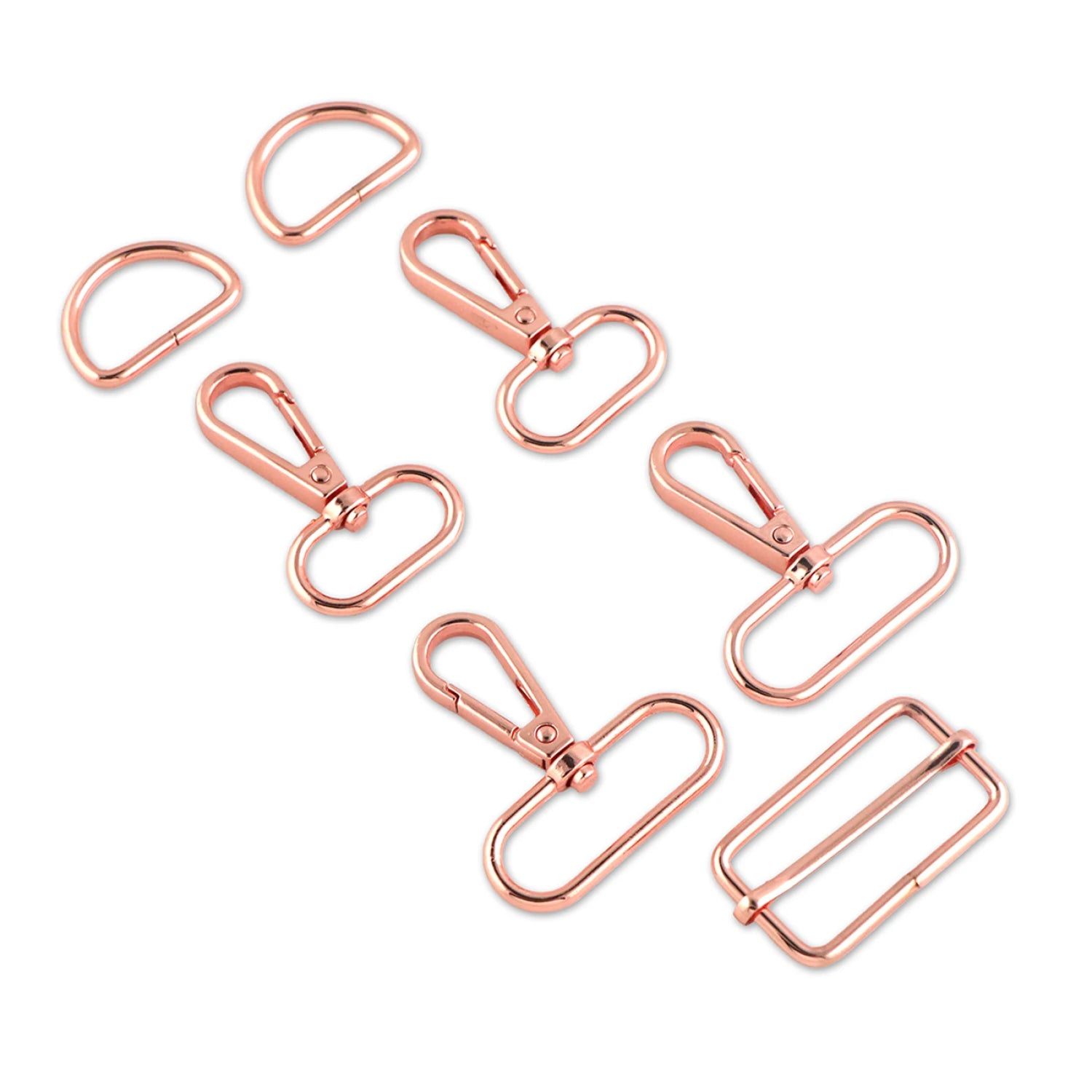 Casablanca Hardware Kit - Sallie Tomato - Rose Gold