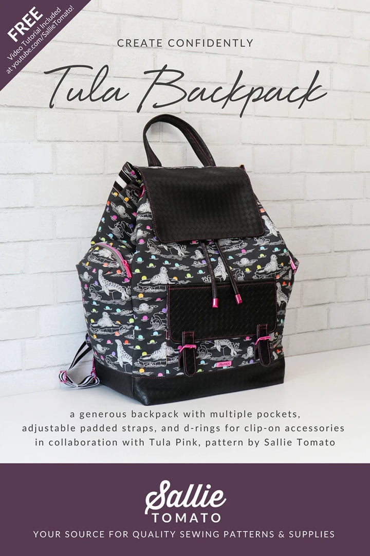 Tula Backpack - Sallie Tomato