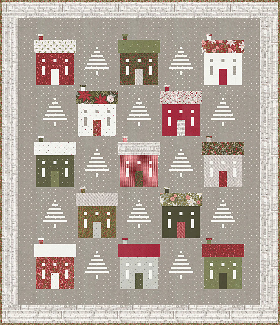 Holiday House Quilt Pattern