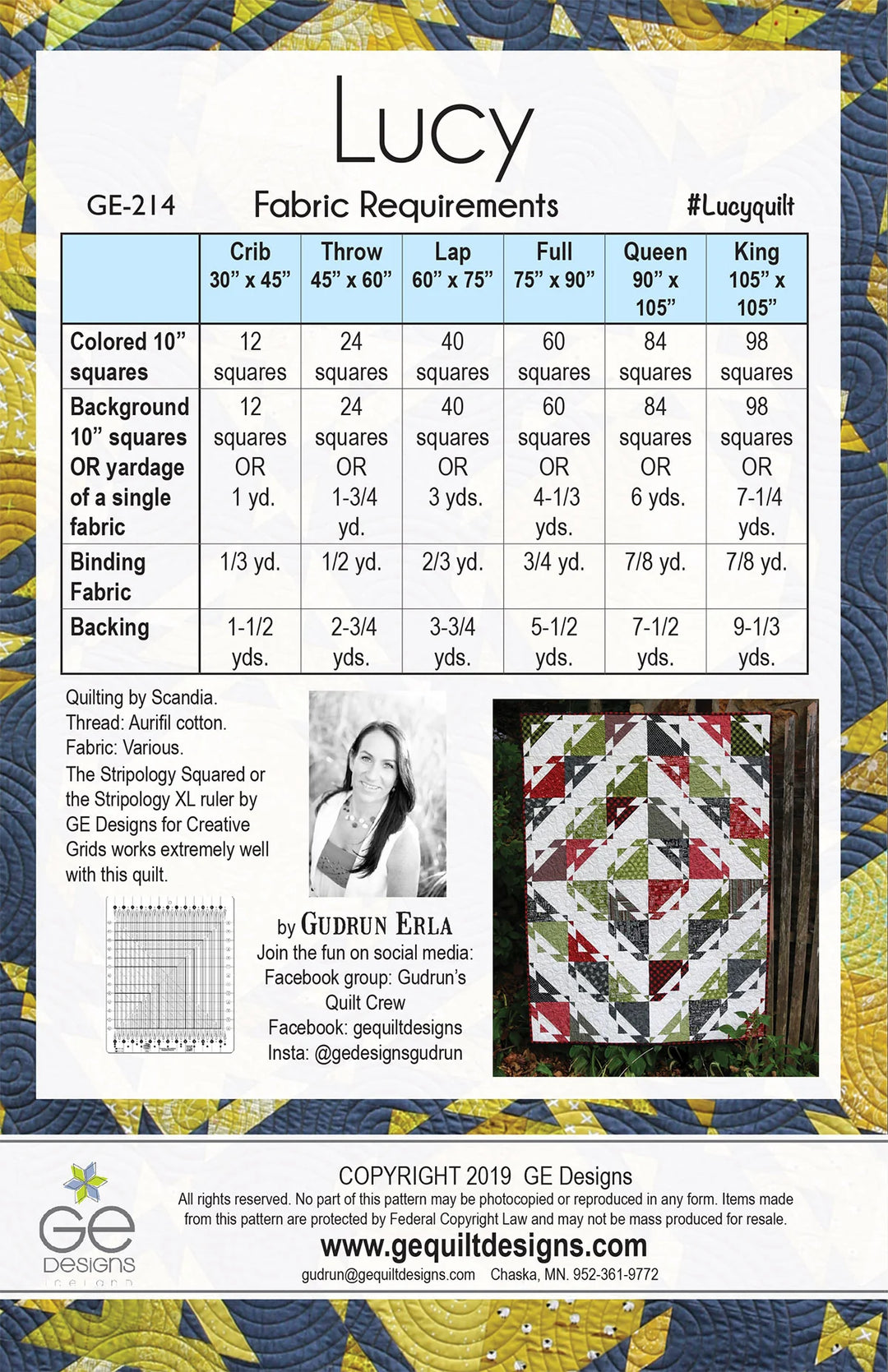 Lucy Quilt Pattern