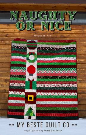 Naughty Or Nice Quilt Pattern - My Beste Quilt Co