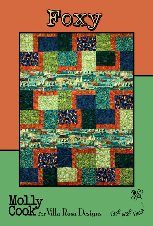 Foxy Quilt Pattern - Molly Cook for Villa Rosa