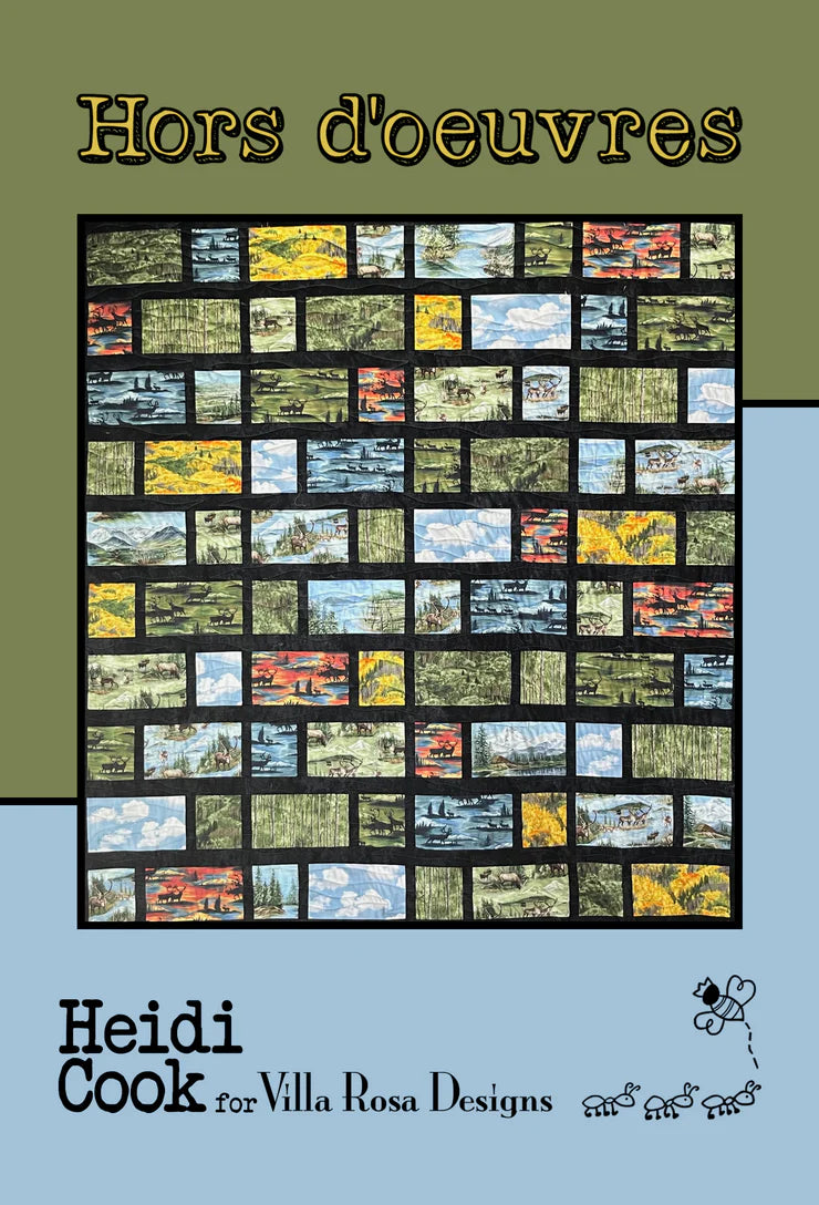 Hors d'oeuvres Quilt Pattern - Villa Rosa Designs