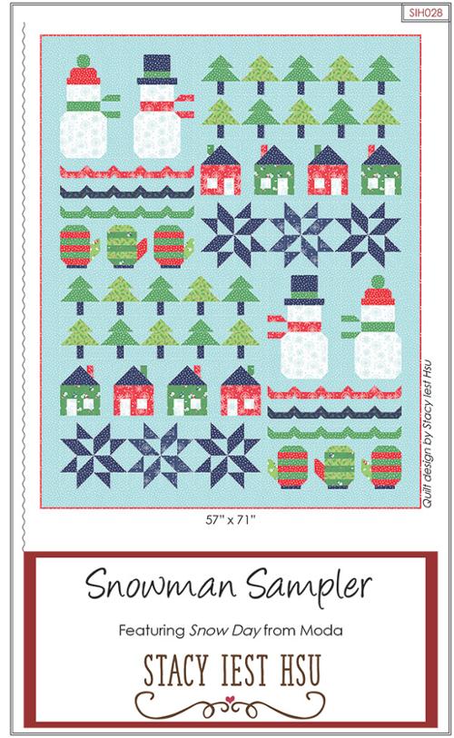 Snowman Sampler Quilt Pattern