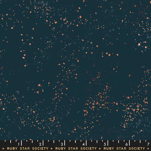 Speckled -  Ruby Star Society - Teal Navy - RS5027 55M