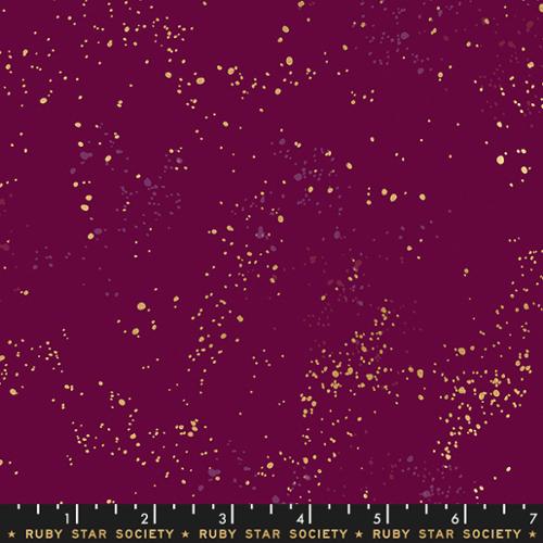 Speckled -  Ruby Star Society - Metallic Purple Velvet - RS5027 73M