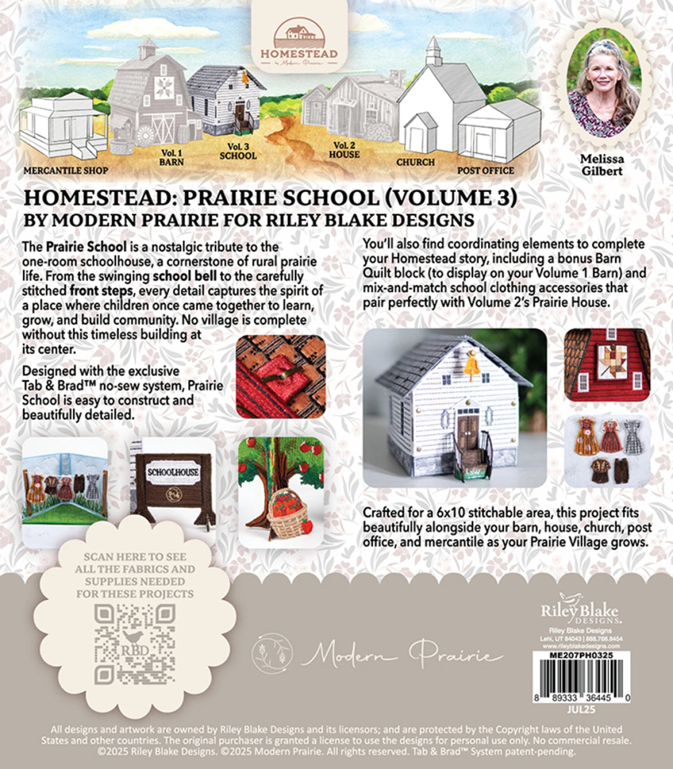 Homestead by Modern Prairie - Prairie School - Machine Embroidery - #3
