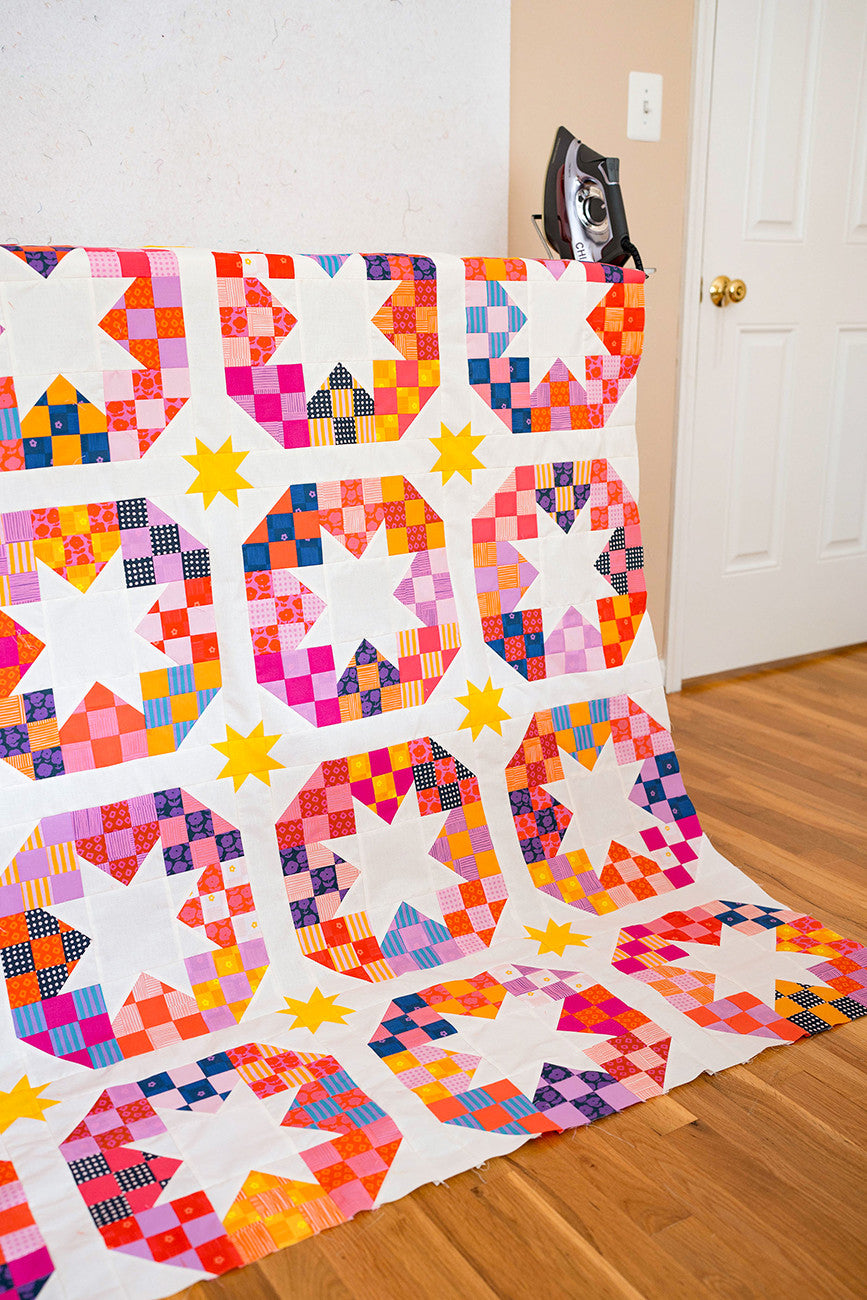 Disco Stars Quilt Pattern