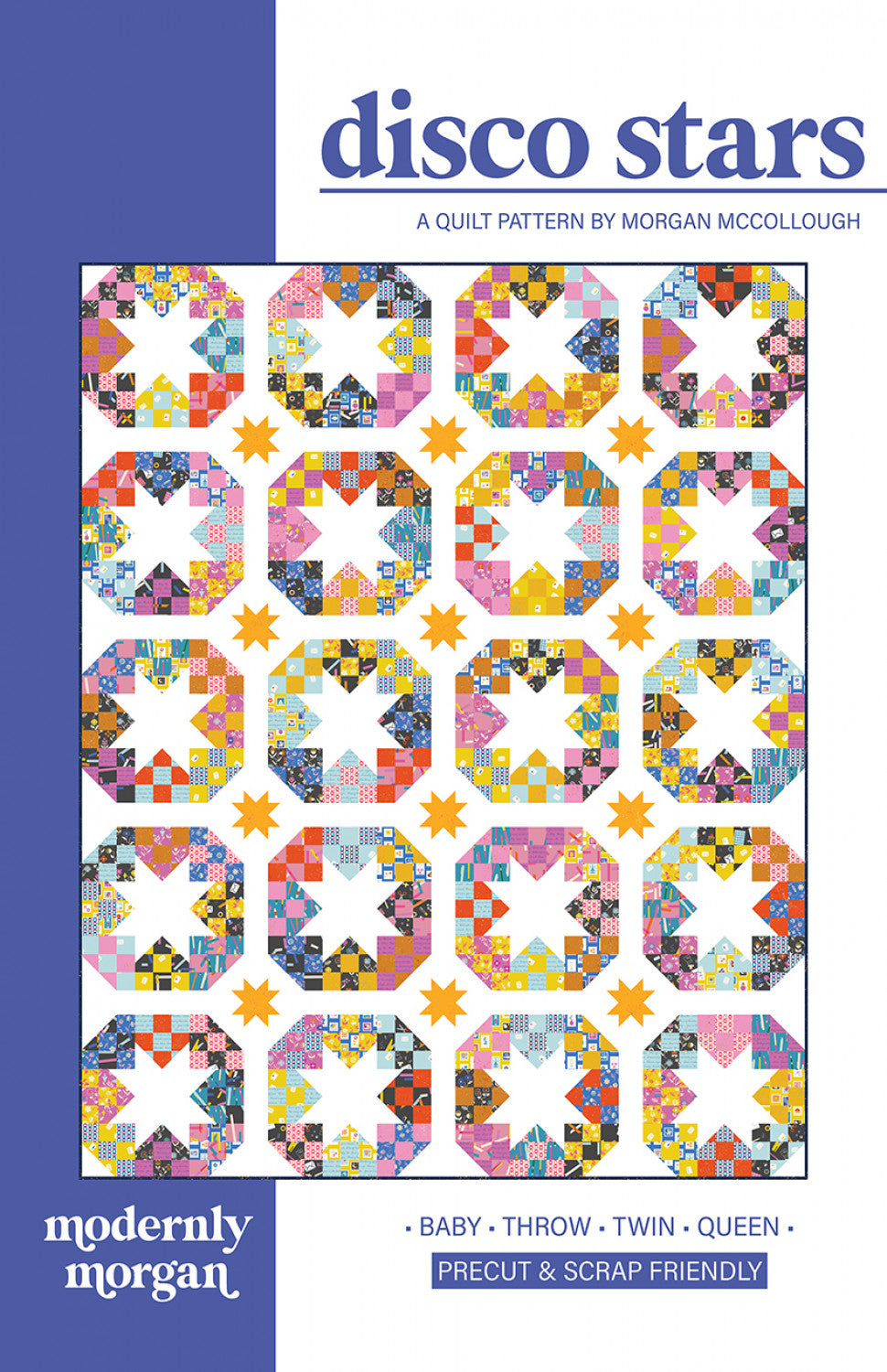 Disco Stars Quilt Pattern
