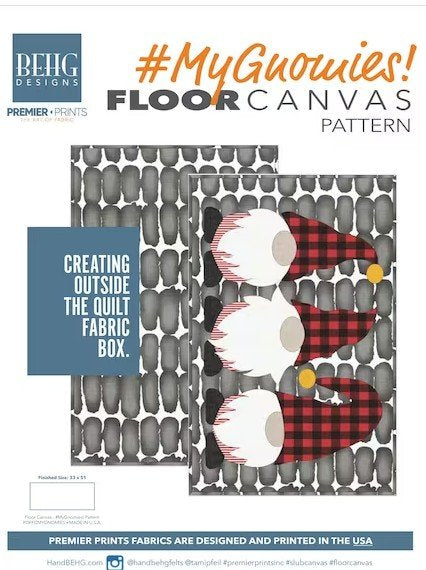 My Gnomies! (Winter) Floor Canvas Kit