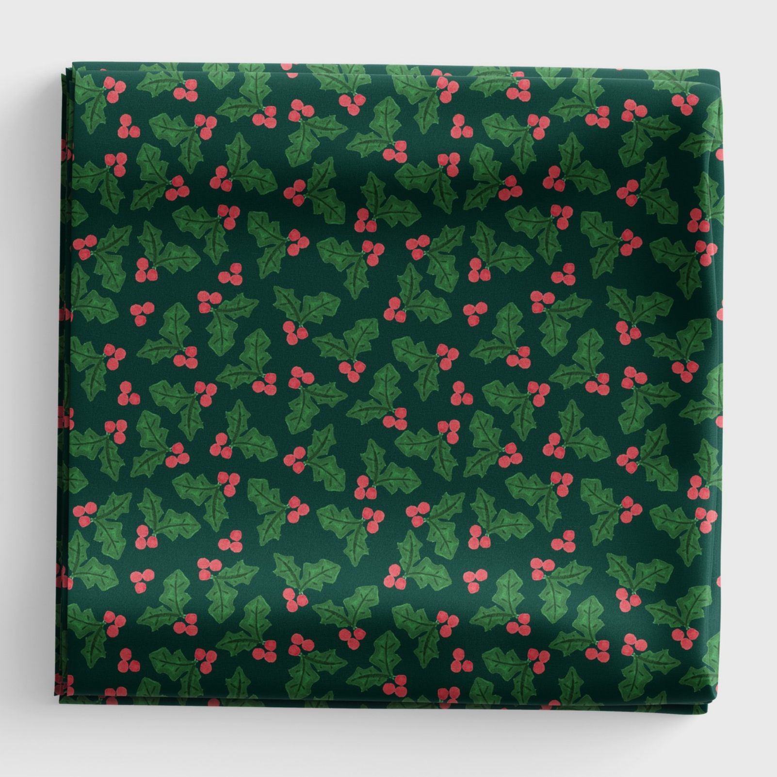 Merry Happy Christmas - Holly - Black Forest - BG094