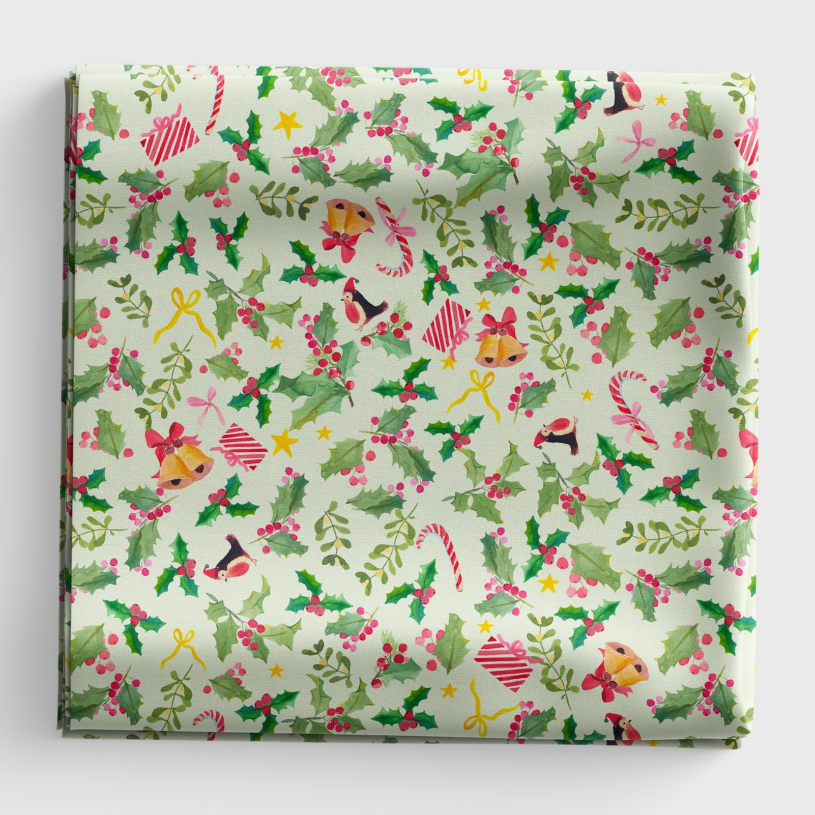 Merry Happy Christmas - Holly Jolly - Pistachio - BG103