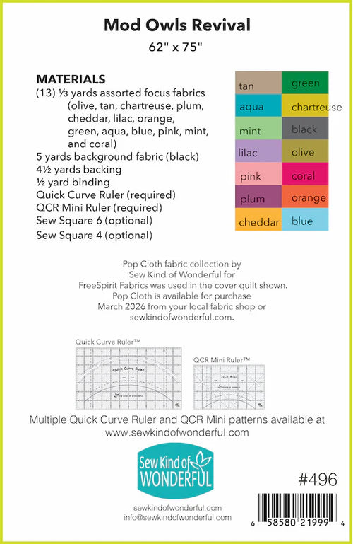 Mod Owls Revival - Sew Kind Of Wonderful