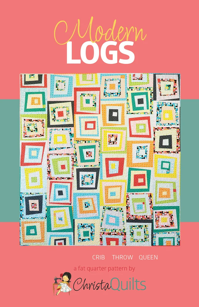 Modern Logs - Christa Quilts