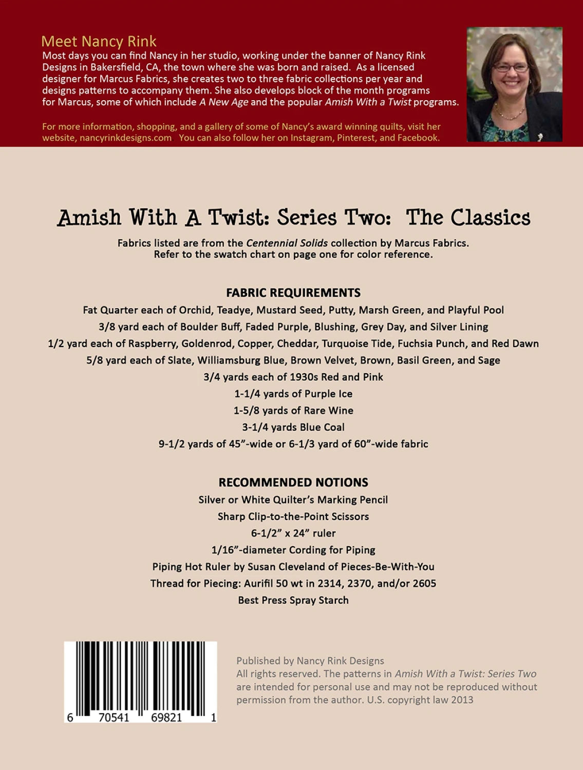 Amish With A Twist - Series 2: The Classics - Nancy Rink