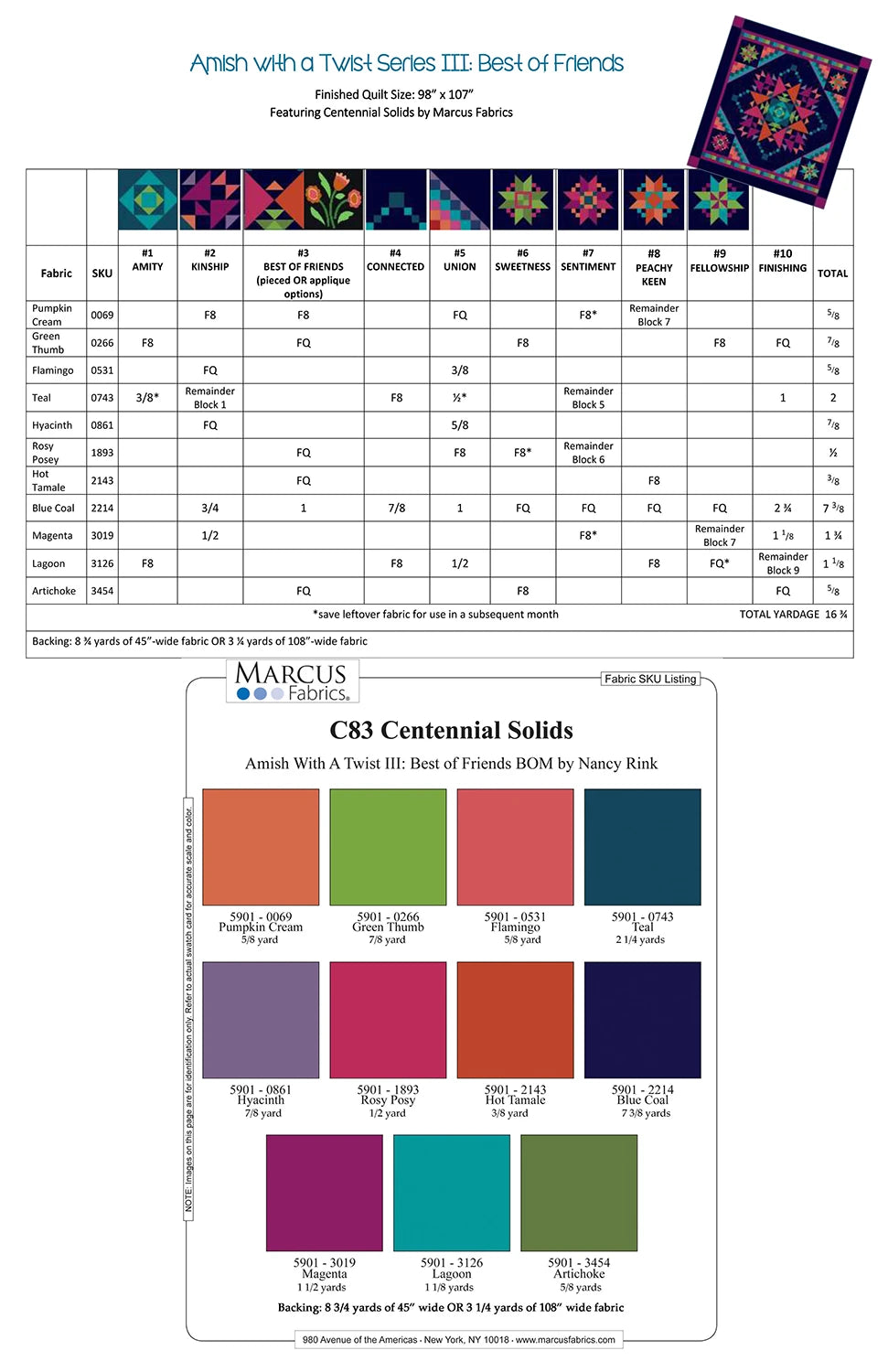 Amish With A Twist 3 - Best of Friends - Nancy Rink