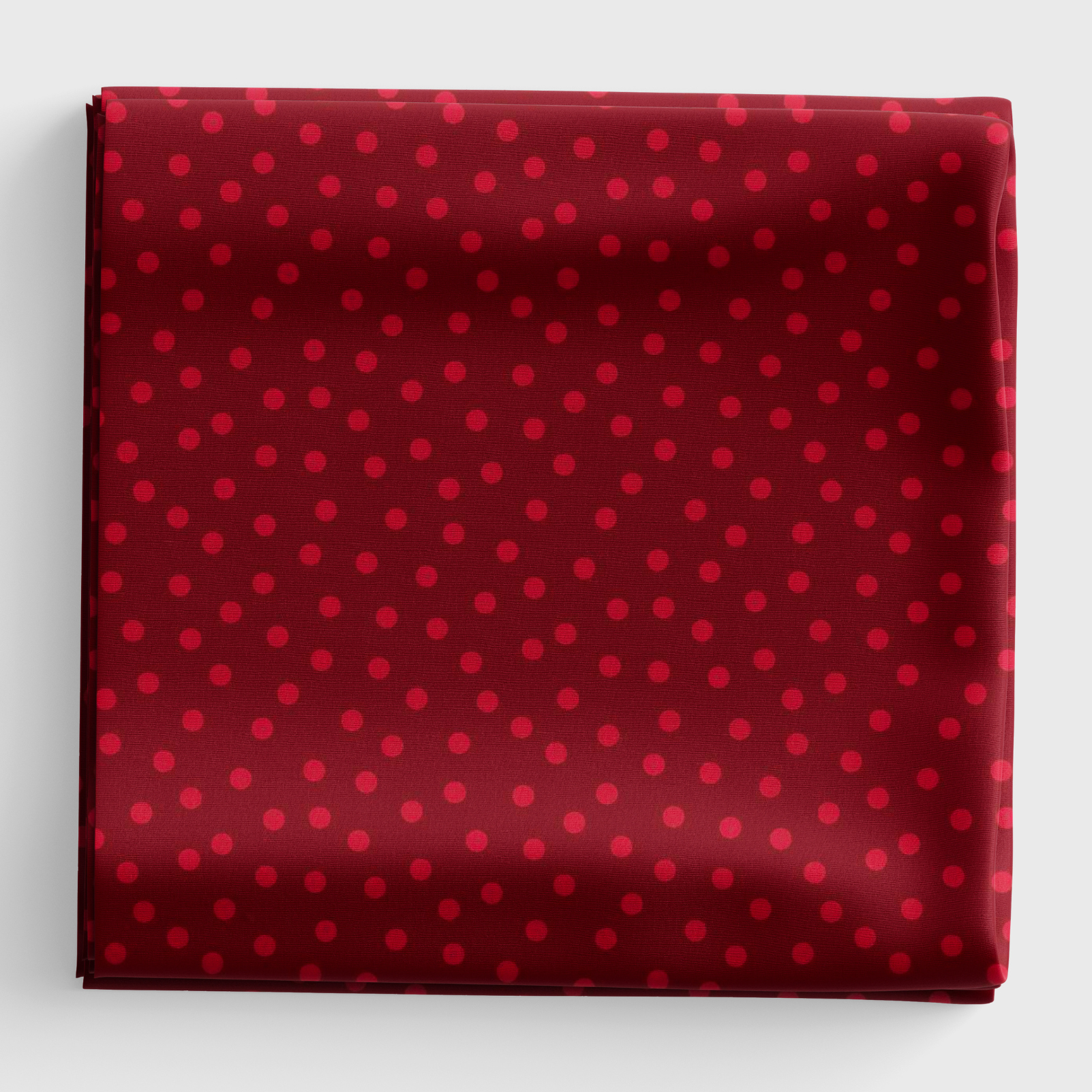 Nordic Holiday Village - Dots - Red on Red - Q-3604-88