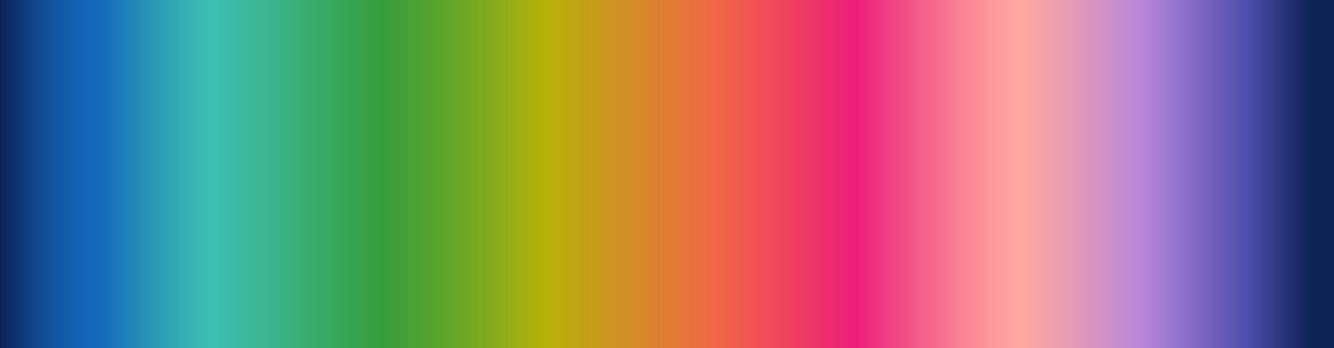 Omnificent Ombres - Ombre - Bright Rainbow - OM2B