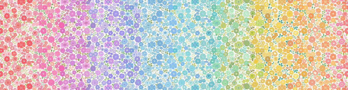 Omnificent Ombres - Boho Blooms - Pastel Ombre - OM3A