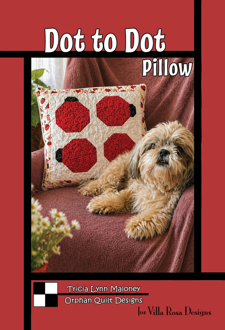 Dot to Dot Pillow Pattern - Villa Rosa Designs