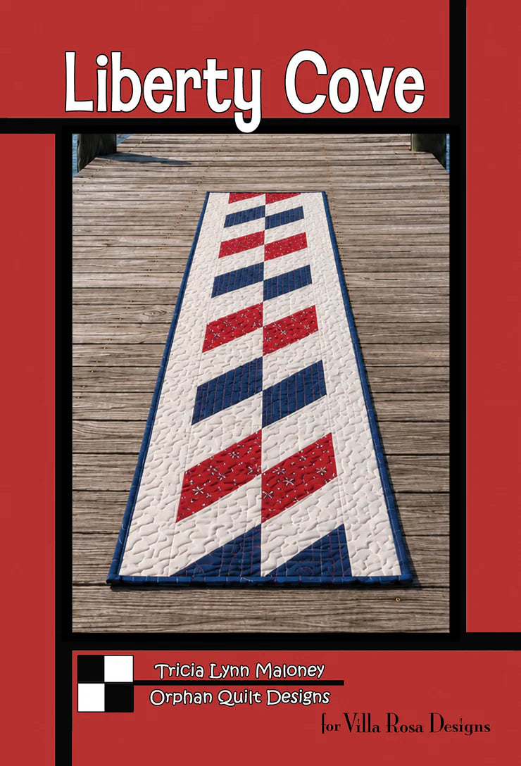 Liberty Cove Table Runner Pattern - Villa Rosa Designs