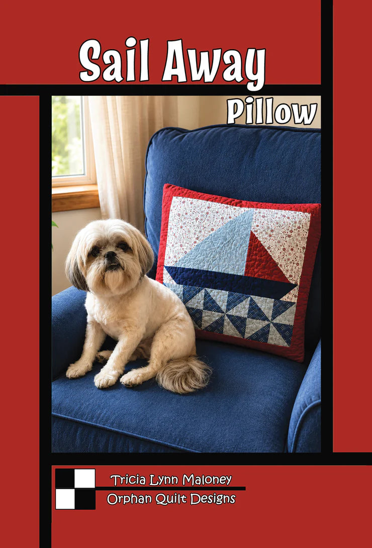Sail Away Pillow Pattern - Villa Rosa Designs