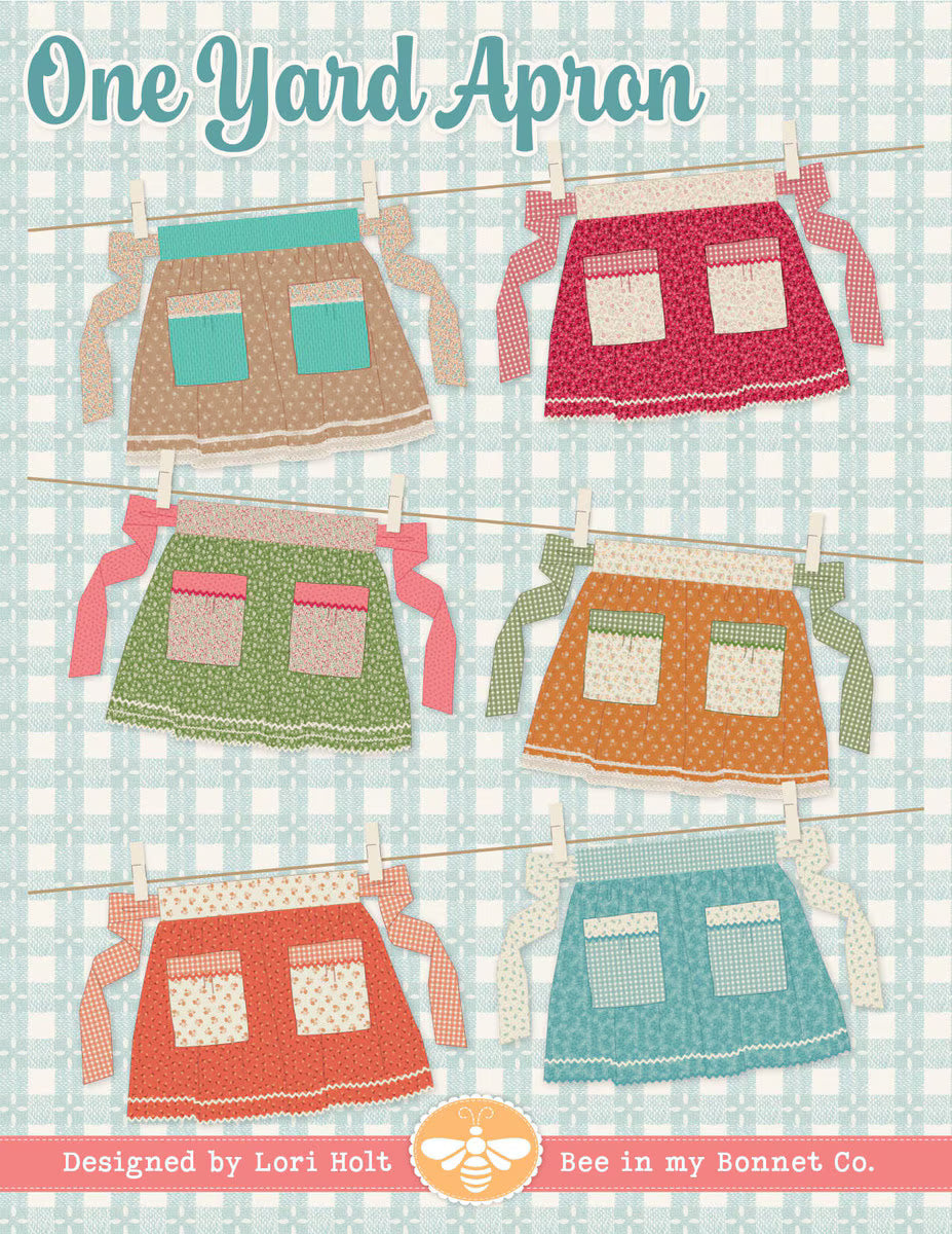 One Yard Apron Pattern - It's Sew Emma