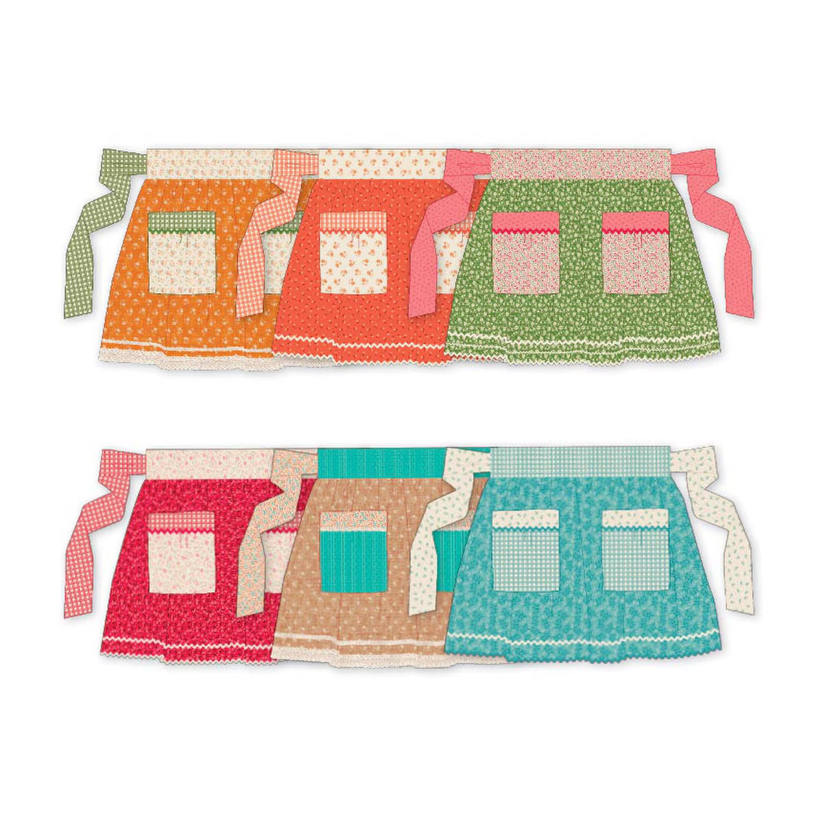 One Yard Apron Pattern - It's Sew Emma