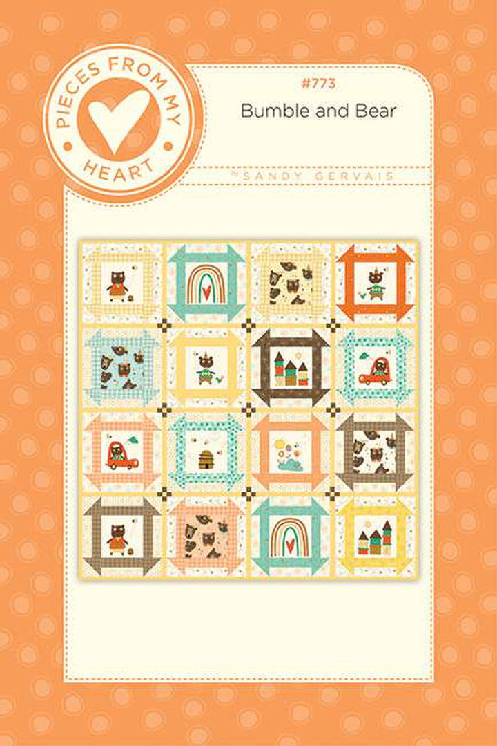 Bumble and Bear Quilt Pattern