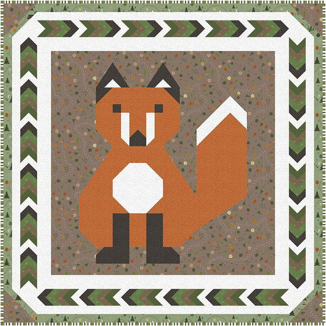 Fox Cub Crib Quilt
