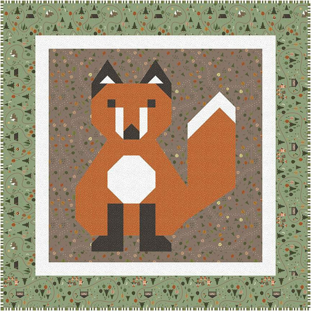 Fox Cub Crib Quilt