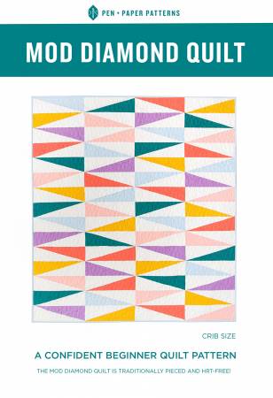 Mod Diamond Quilt Pattern - Pen + Paper Patterns