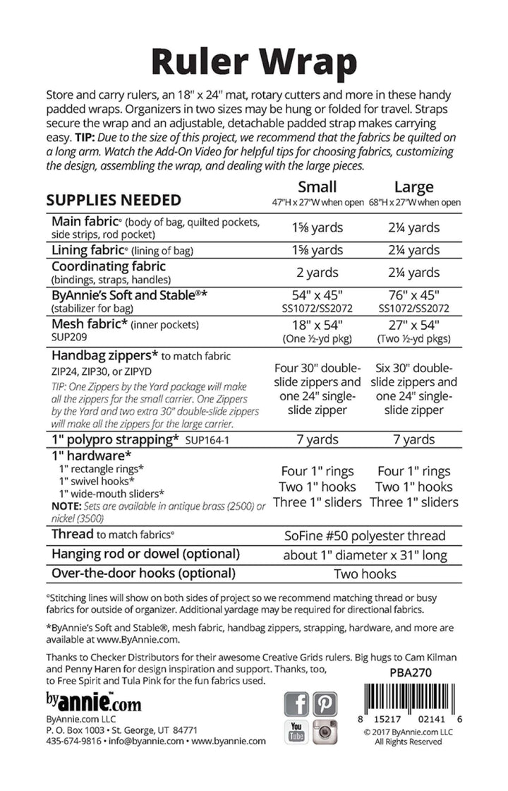 Ruler Wrap - ByAnnie