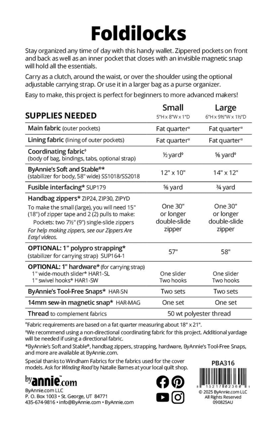Foldilocks - ByAnnie