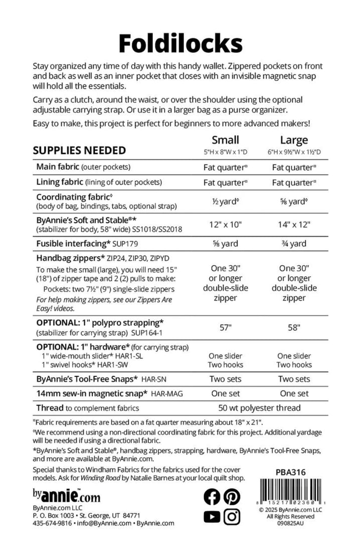 Foldilocks - ByAnnie