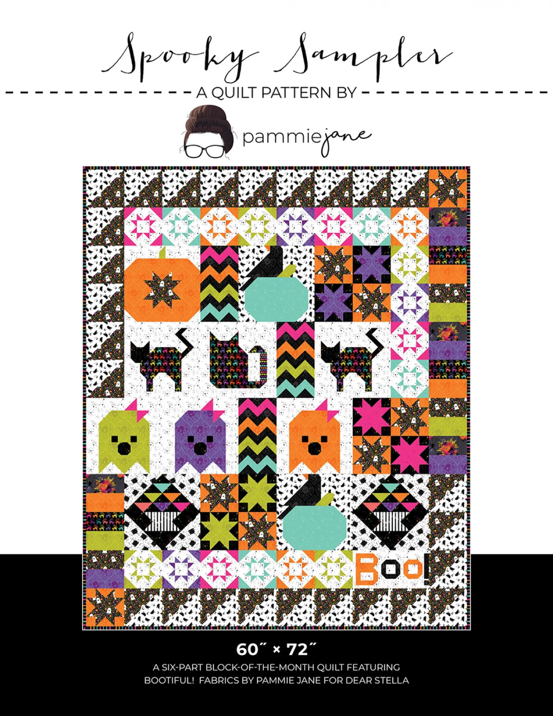 Spooky Sampler Pattern - Pammie Jane