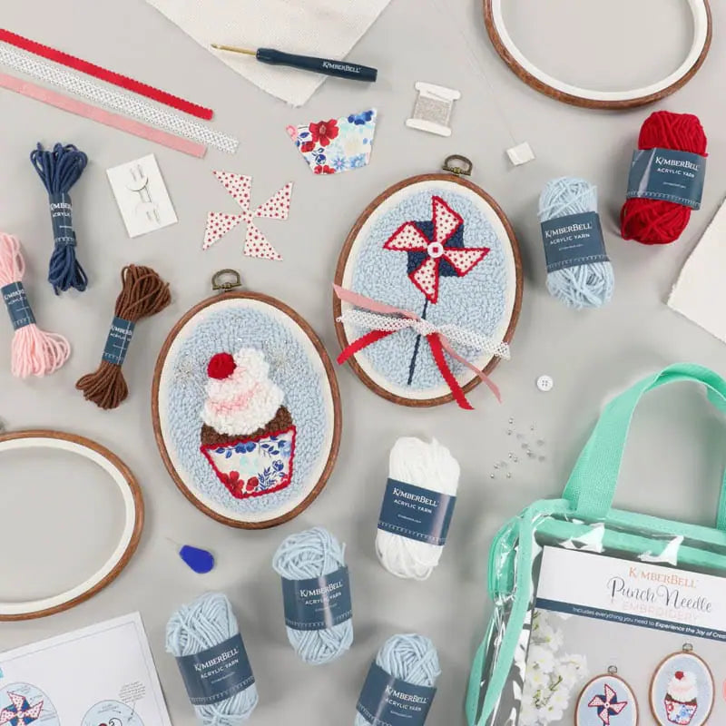 Patriotic Party! Punch Needle Embroidery Kit