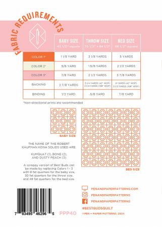 Best Buds Quilt Pattern - Pen + Paper Patterns