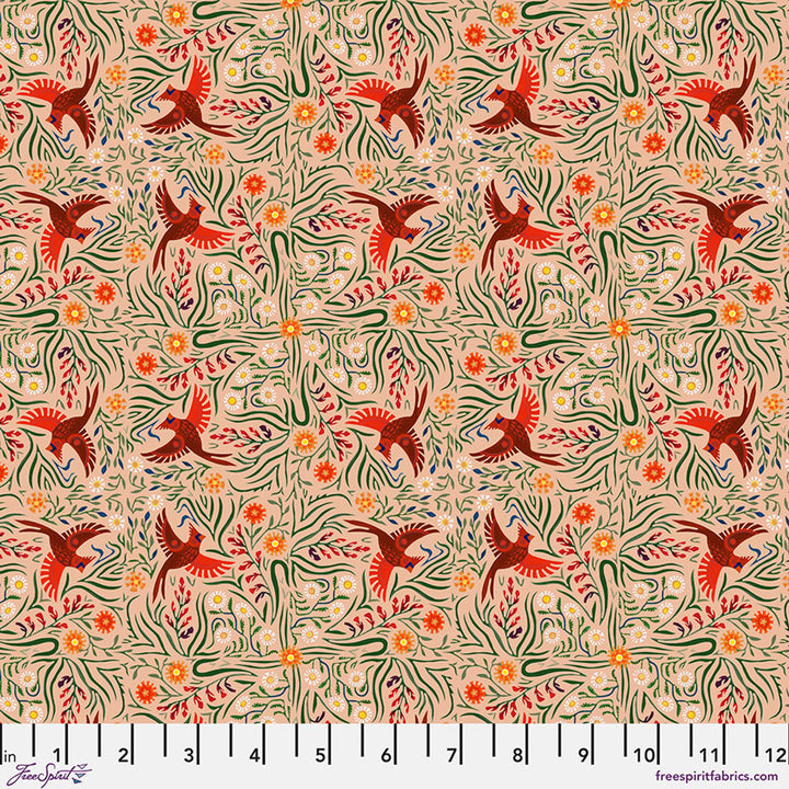 Backyard Wonder - Carefree Cardinals - Pink - PWAT005.PINK