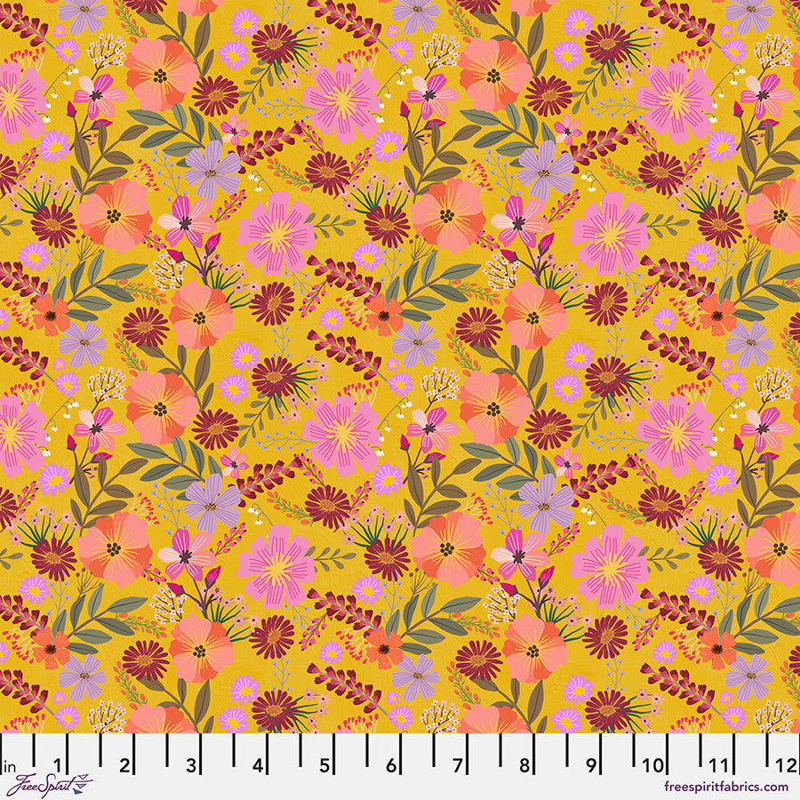 Floral Fiesta - Daisy Delight - Marigold - PWMC100.XMARIGOLD