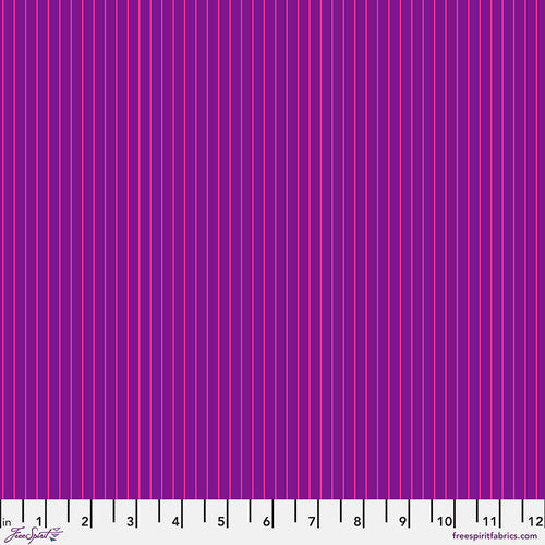 True Colors - Tula Pink - Tiny Stripes - Aster