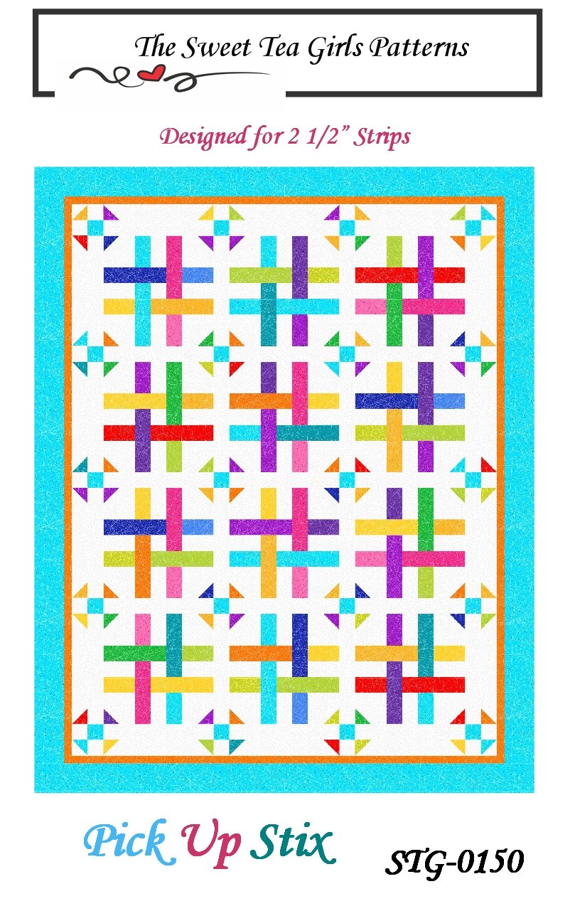 Pick Up Stix Quilt Pattern - The Sweet Tea Girls Patterns