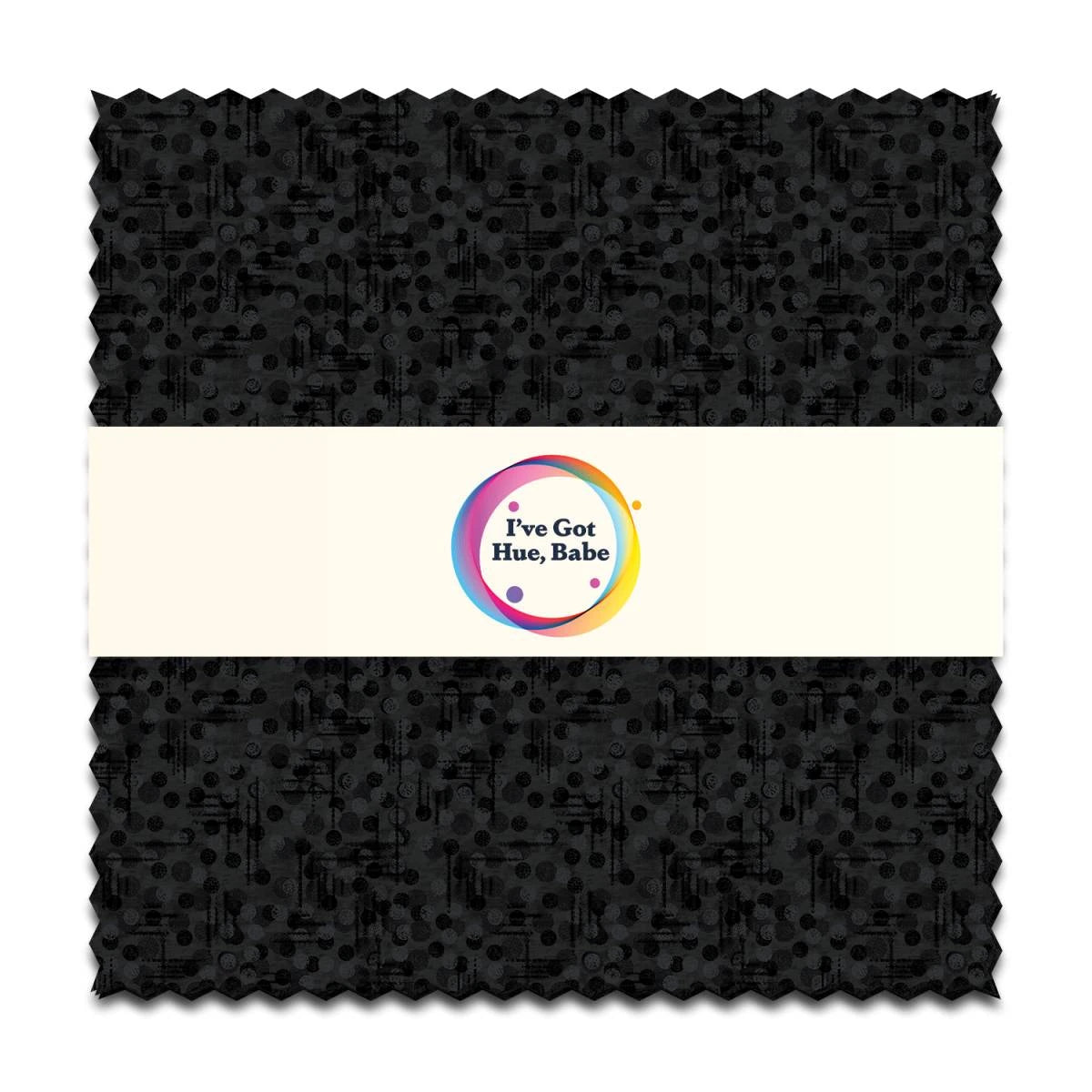 I've Got Hue, Babe - 5" Squares - Pitch Dark