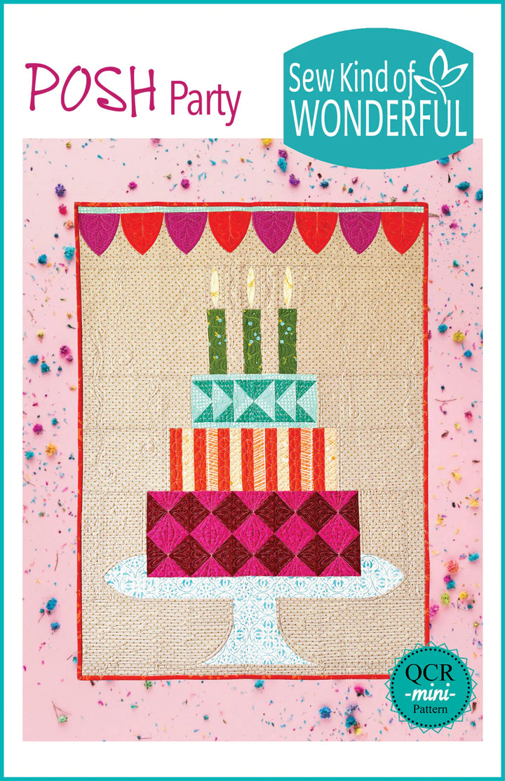 Posh Party Quilt Pattern - Sew Kind of Wonderful