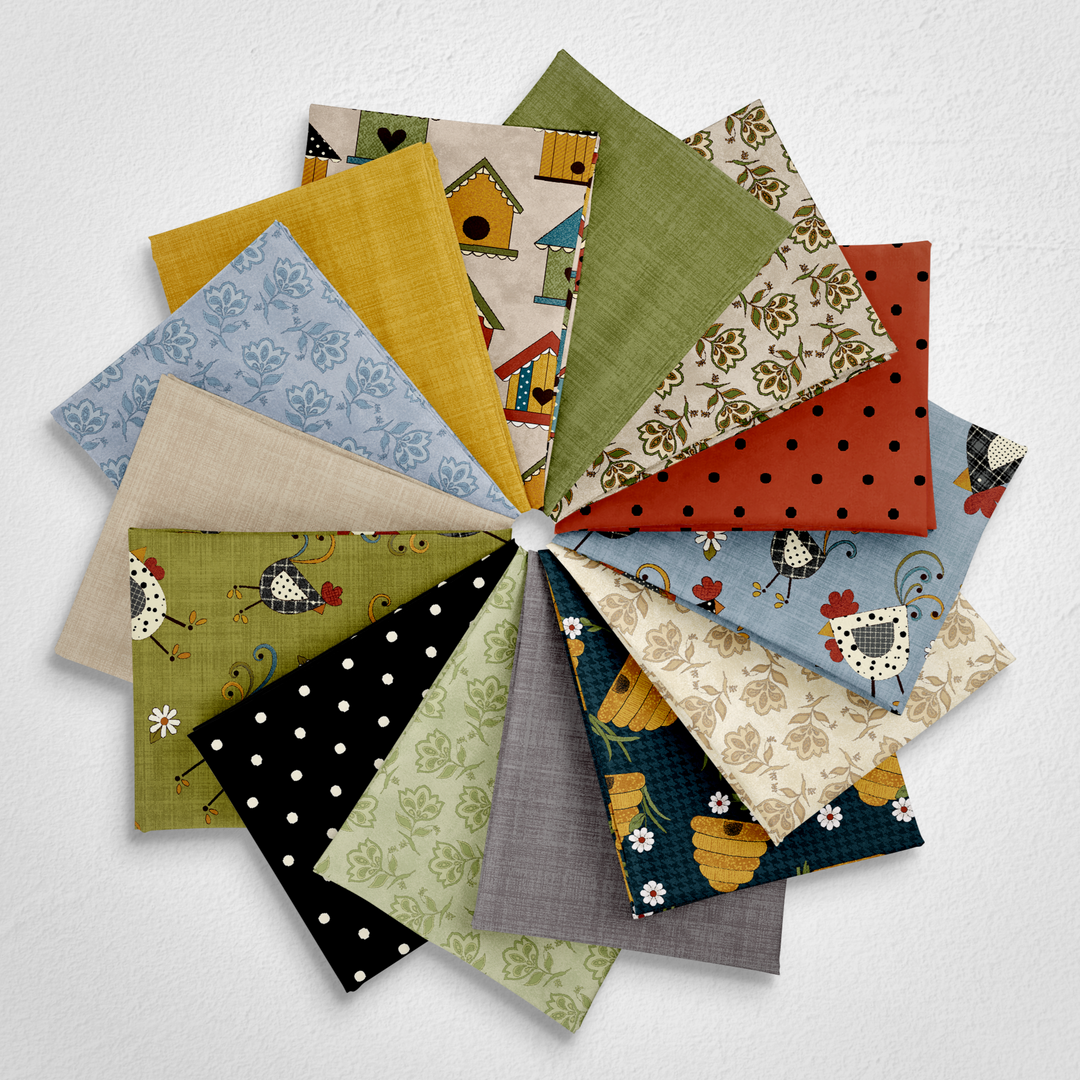 Prairie Chicks - 17pc FQB